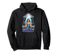 Moon Meditation Lunar Mindfulness Hoodie - Unique Graphic Men Women - T-Shirt, Sweatshirt, Hoodie