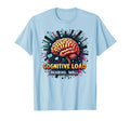 Cognitive Load Bearing Wall Overstimulated T-Shirt - Trendy Graphic Unisex - T-Shirt, Sweatshirt, Hoodie