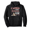Cannot Survive Books Alone She Also Hoodie - Aesthetic Graphic Men Women - T-Shirt, Sweatshirt, Hoodie