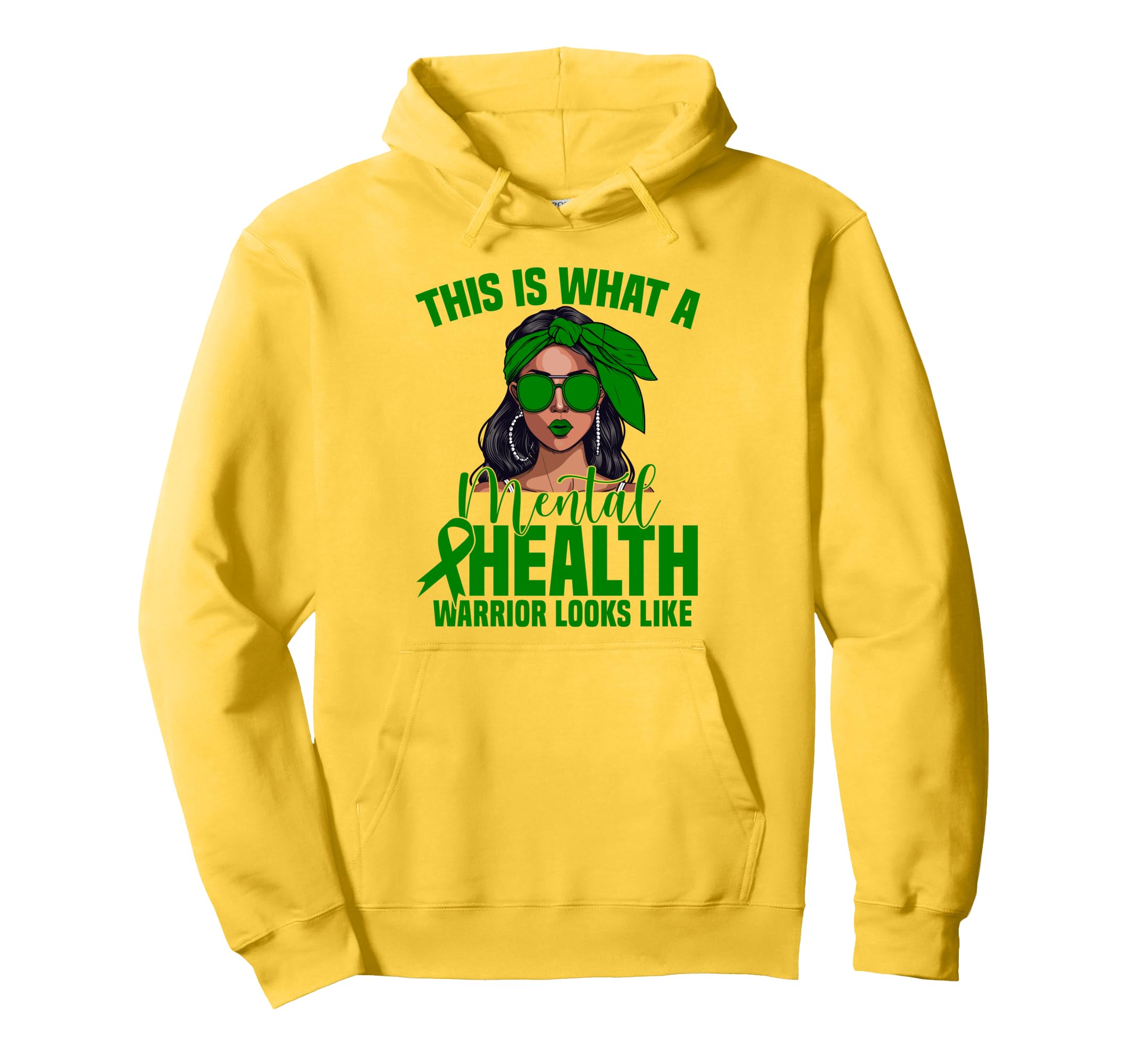 Mental Health Warrior Fighter Hoodie - Streetwear Style for Adults - T-Shirt, Sweatshirt, Hoodie