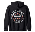 Groovy Overstimulated Moms Club Hoodie - Custom Art Print Unisex - T-Shirt, Sweatshirt, Hoodie
