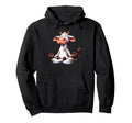 Meditation Cow Yoga Pose Relaxing Hoodie - Aesthetic Graphic for Adults - T-Shirt, Sweatshirt, Hoodie