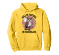 Hold Partner Im Overstimulated Funny Hoodie - Unique Graphic Unisex - T-Shirt, Sweatshirt, Hoodie