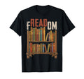 Freadom Books Freedom Book Reader Book T-Shirt - Novelty Apparel Unisex - T-Shirt, Sweatshirt, Hoodie