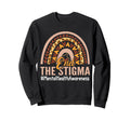Boho Rainbow End Stigma Mental Sweatshirt - Custom Art Print Men Women - T-Shirt, Sweatshirt, Hoodie
