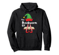 Book Lovers Book Book Club Bookworm Elf Hoodie - Unique Graphic for Adults - T-Shirt, Sweatshirt, Hoodie