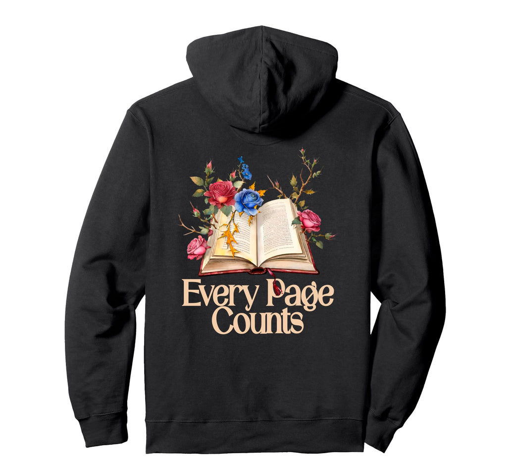 Book Worm Book Stack Reading Addict Hoodie - Aesthetic Graphic for Adults - T-Shirt, Sweatshirt, Hoodie