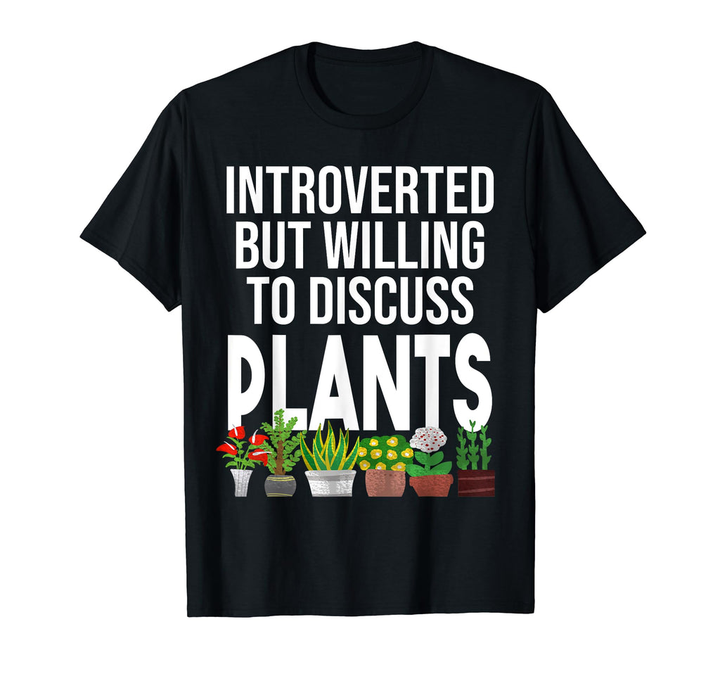 Funny Introverted Willing Discuss T-Shirt - Aesthetic Graphic for Adults - T-Shirt, Sweatshirt, Hoodie