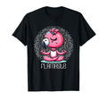 Flamaste Funny Flamingo Yoga T-Shirt - Fun Novelty Design Men Women - T-Shirt, Sweatshirt, Hoodie