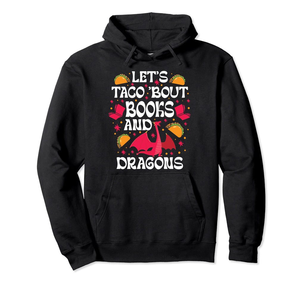 Reading Books And Dragons Hoodie - Custom Art Print Unisex - T-Shirt, Sweatshirt, Hoodie