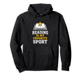 Reading Is Favorite Sport Librarian Hoodie - Trendy Graphic for Adults - T-Shirt, Sweatshirt, Hoodie