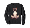 Meditation Siamese Yoga Pose Sweatshirt - Casual Everyday Wear for Adults - T-Shirt, Sweatshirt, Hoodie