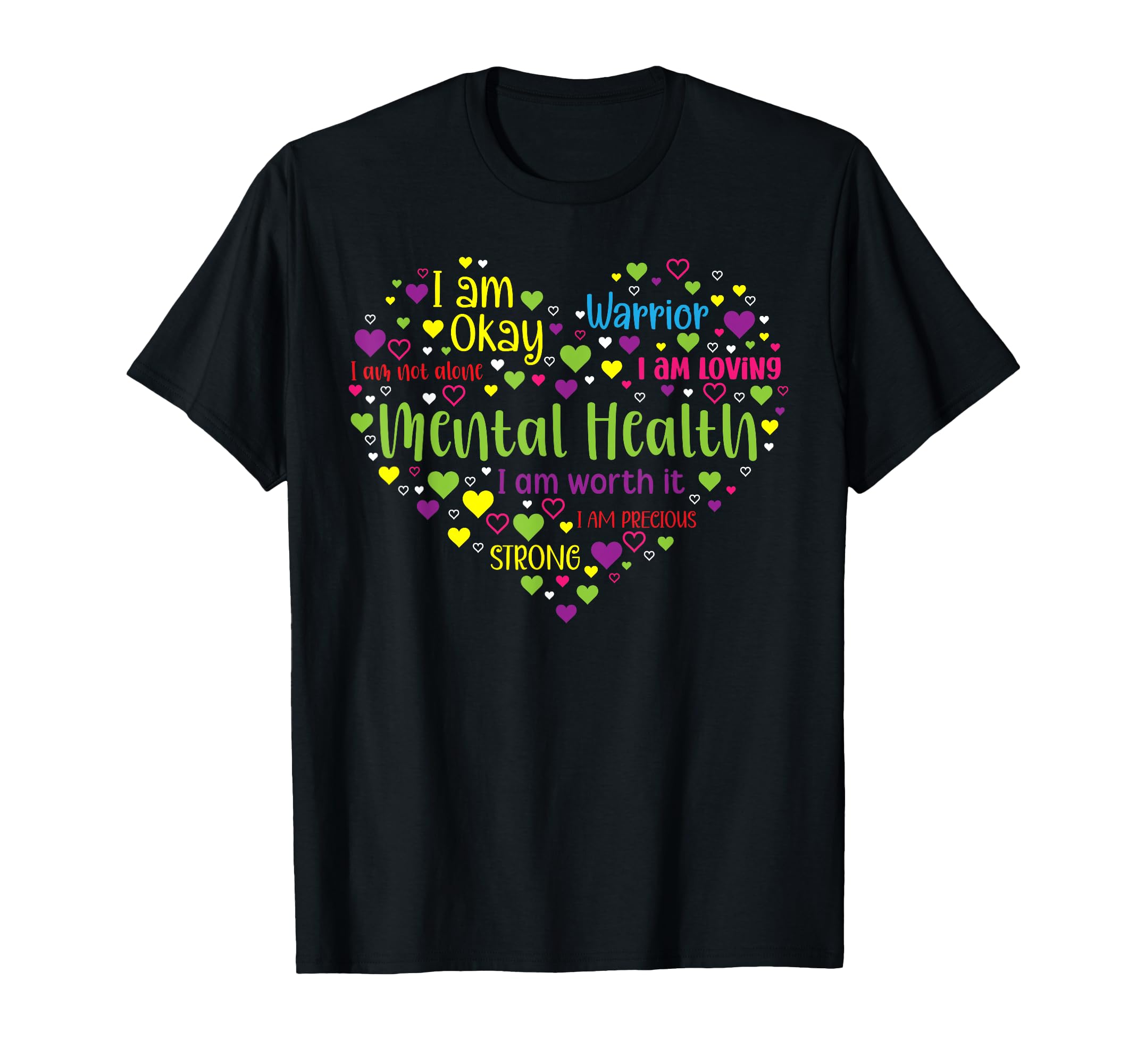 Mental Health Awareness Heart End T-Shirt - Streetwear Style Men Women - T-Shirt, Sweatshirt, Hoodie