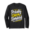 Anxiety Introvert Mental Health Hoodie - Fun Novelty Design for Adults - T-Shirt, Sweatshirt, Hoodie