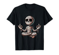 Meditation Mummy Yoga Pose Relaxing T-Shirt - Trendy Graphic for Adults - T-Shirt, Sweatshirt, Hoodie