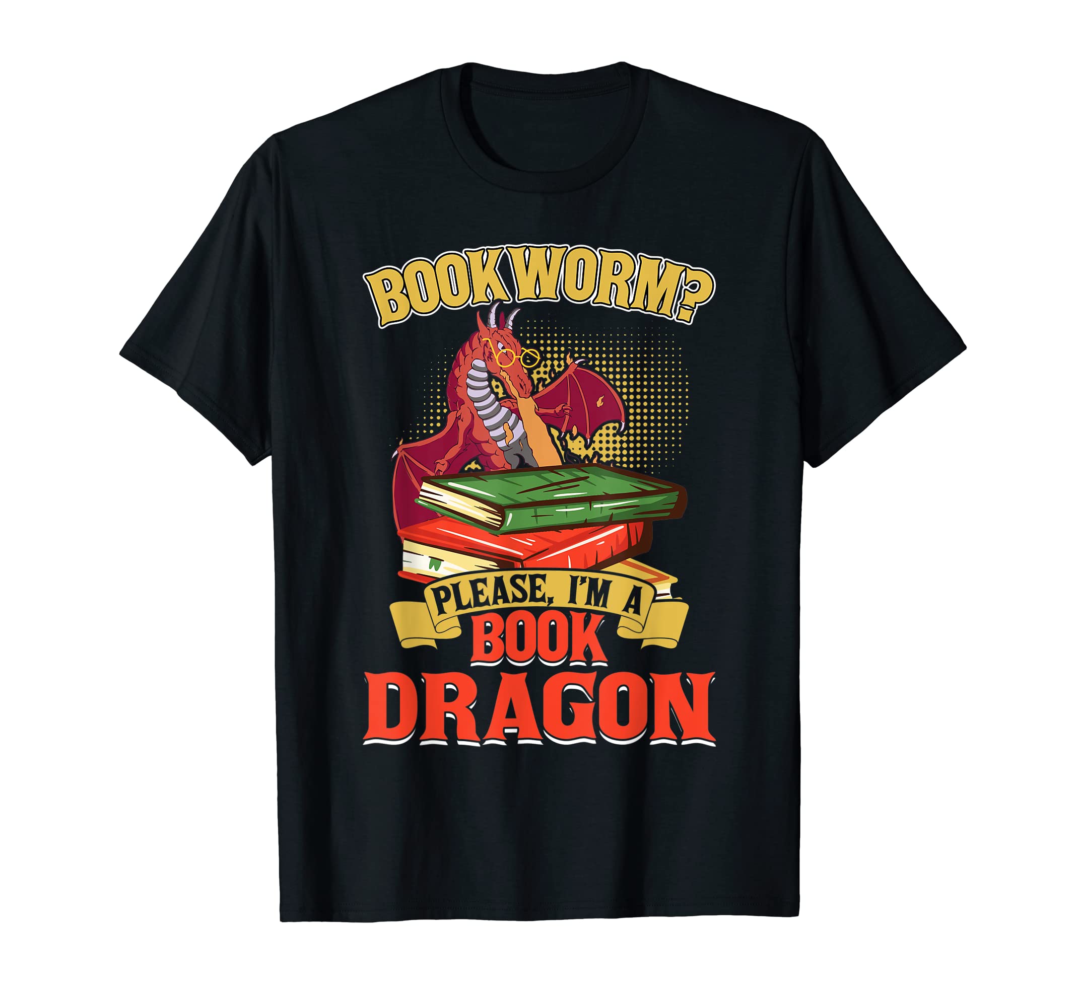 Funny Bookworm Please Im Book Dragon Sweatshirt - Minimalist Print Unisex - T-Shirt, Sweatshirt, Hoodie