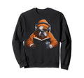 Book Stuff Book Lovers Bulldog Sweatshirt - Custom Art Print Men Women - T-Shirt, Sweatshirt, Hoodie