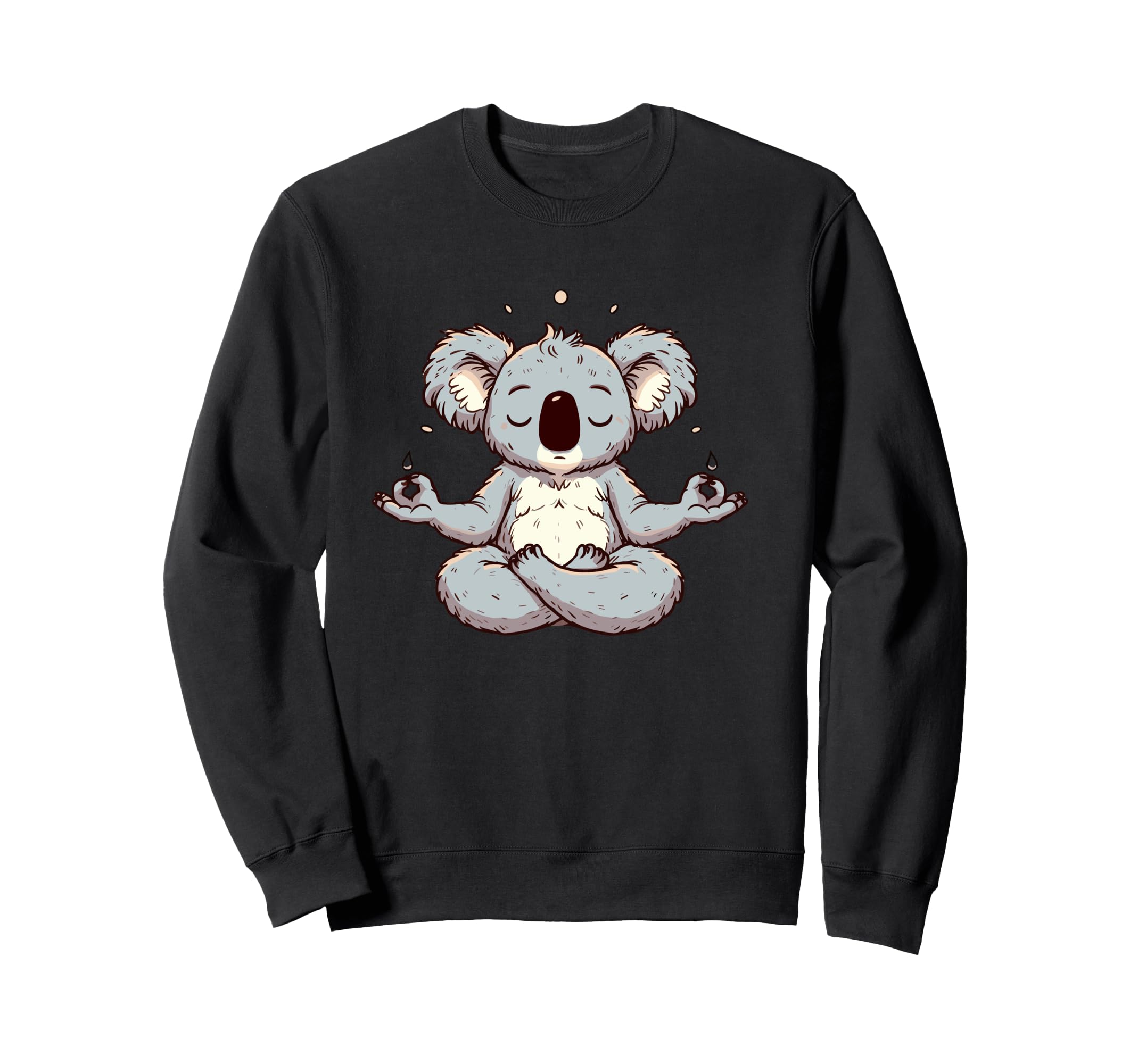 Meditation Koala Yoga Pose Relaxing Sweatshirt - Fun Novelty Design Unisex - T-Shirt, Sweatshirt, Hoodie