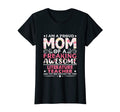 Proud Mom Literature Teacher Mothers Day T-Shirt - Custom Art Print Unisex - T-Shirt, Sweatshirt, Hoodie