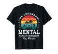 Legendary Retired Mental Health T-Shirt - Fun Novelty Design for Adults - T-Shirt, Sweatshirt, Hoodie
