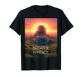 Mindfulness Meditation Mountain Sunrise T-Shirt - Graphic Print Men Women - T-Shirt, Sweatshirt, Hoodie