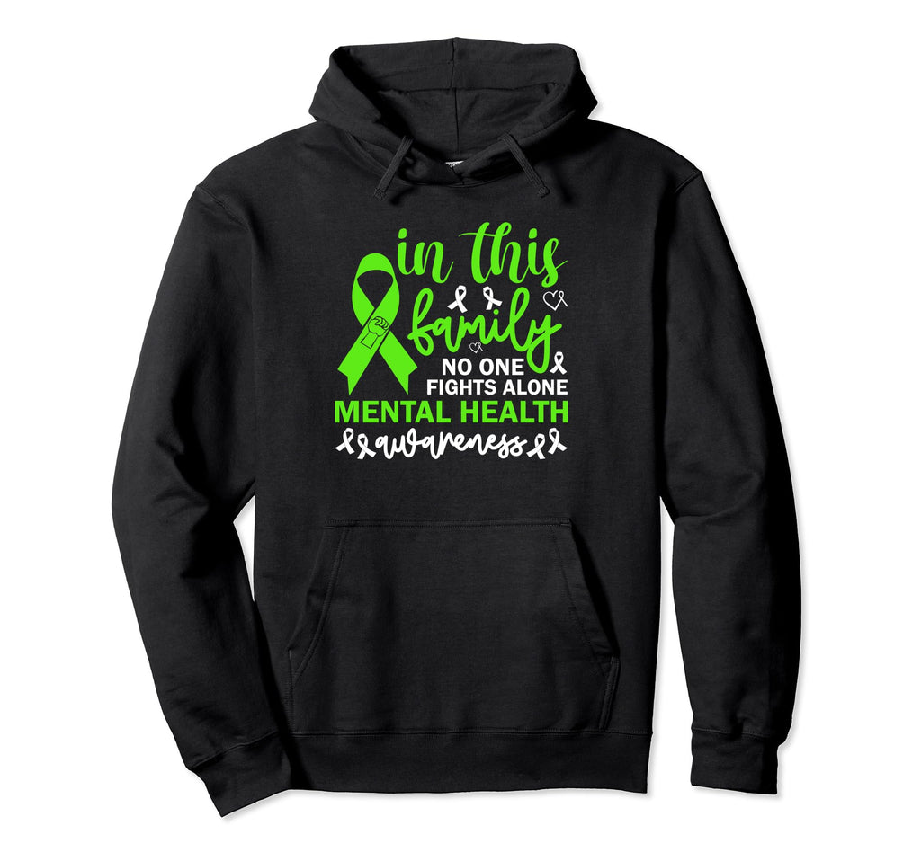 Mental Health Matters End Stigma Psychology Hoodie - Trendy Graphic Unisex - T-Shirt, Sweatshirt, Hoodie