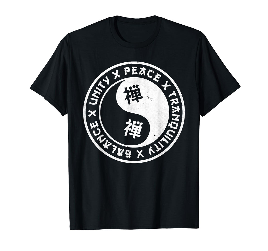 Yin Yang Balance Unity Peace T-Shirt - Aesthetic Graphic for Adults - T-Shirt, Sweatshirt, Hoodie