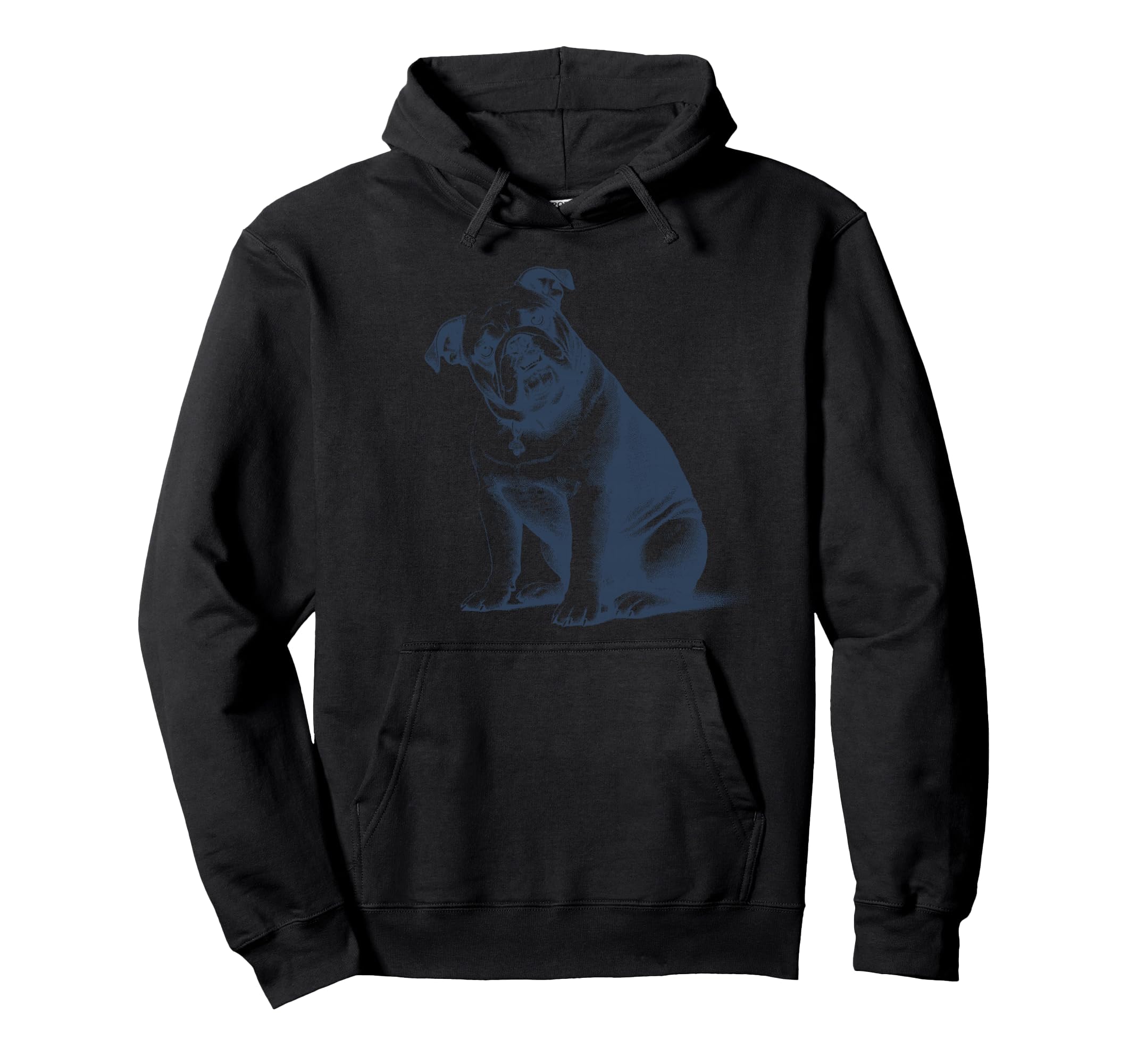 Funny English Bulldog Say What Dog Dad Hoodie - Novelty Apparel for Adults - T-Shirt, Sweatshirt, Hoodie