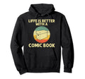 Comic Book Comic Book Lovers Books Hoodie - Aesthetic Graphic Men Women - T-Shirt, Sweatshirt, Hoodie