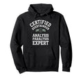 Certified Overthinker Analysis Hoodie - Novelty Apparel Men Women - T-Shirt, Sweatshirt, Hoodie