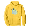 Frog Bookworm Fantasy Mystery Books Hoodie - Aesthetic Graphic Men Women - T-Shirt, Sweatshirt, Hoodie