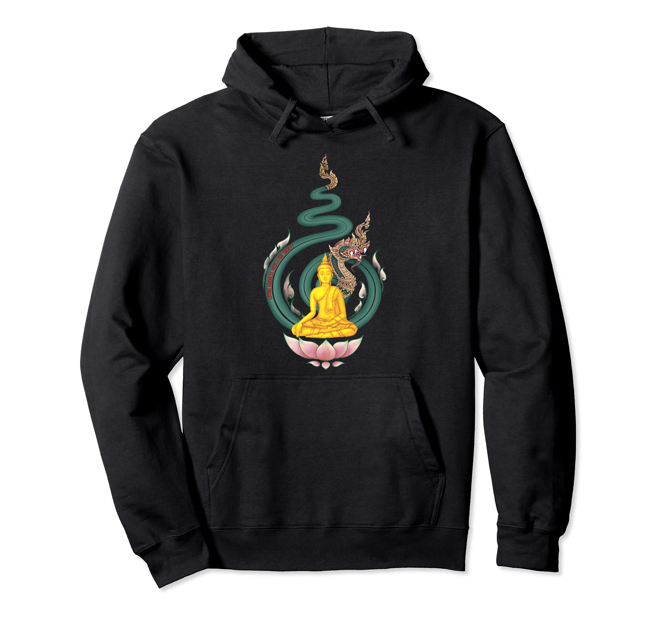 Buddha Mindfulness Buddhist Gautama Hoodie - Streetwear Style Men Women - T-Shirt, Sweatshirt, Hoodie