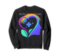 Lgbt Mental Health Matters Sweatshirt - Custom Art Print Unisex - T-Shirt, Sweatshirt, Hoodie