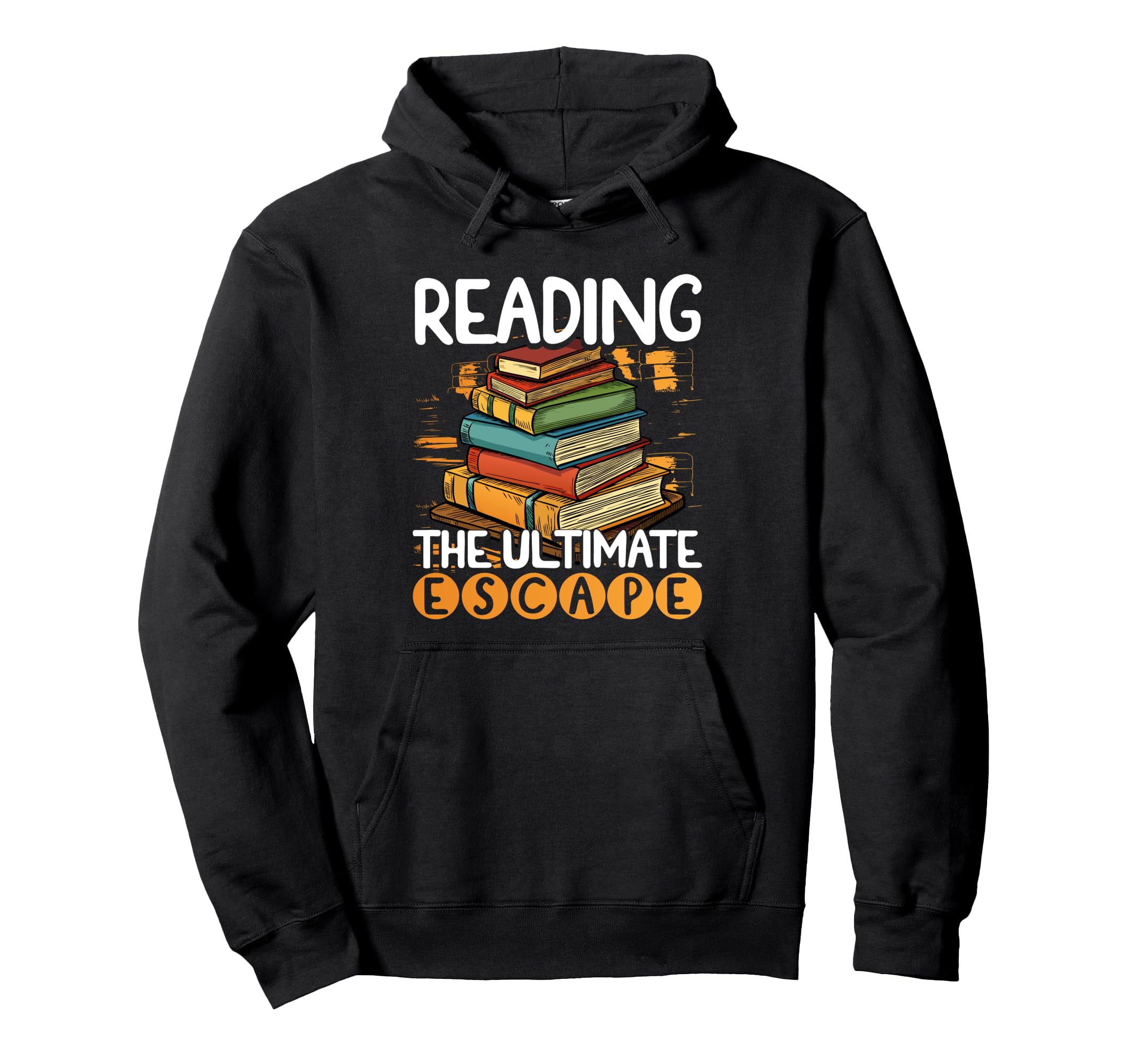 Reading Books Reader Nerd Hoodie - Casual Everyday Wear for Adults - T-Shirt, Sweatshirt, Hoodie