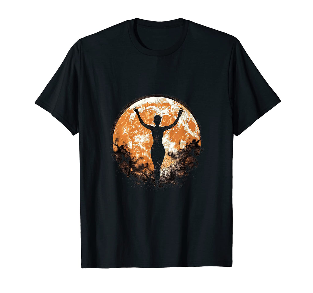 Yoga Yogi Moon Spiritual Meditation T-Shirt - Novelty Apparel for Adults - T-Shirt, Sweatshirt, Hoodie