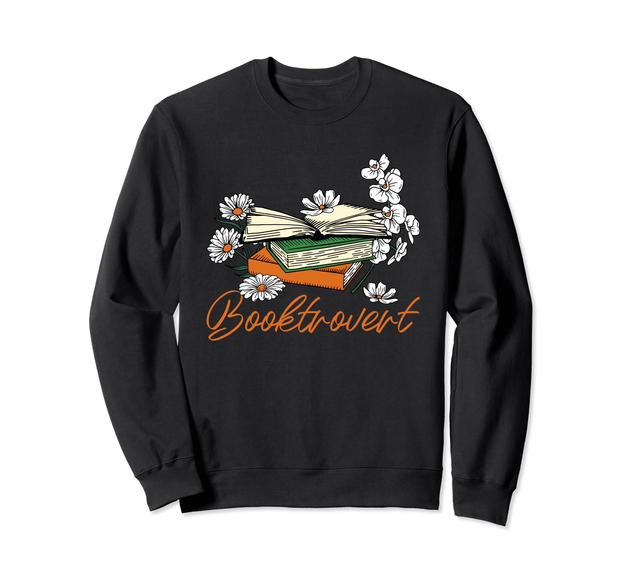 Booktrovert Reading Book Lover Sweatshirt - Minimalist Print Unisex - T-Shirt, Sweatshirt, Hoodie