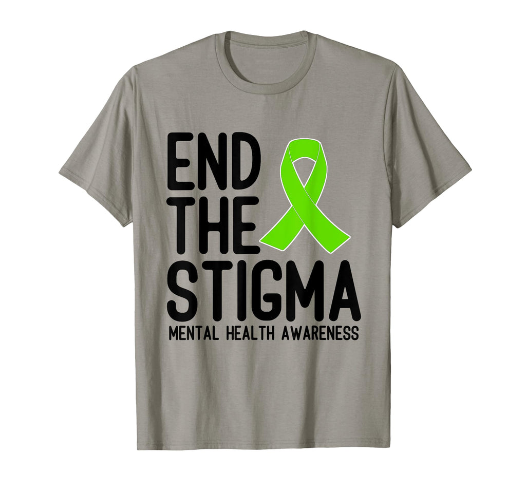 Mental Health Awareness Outfit End T-Shirt - Casual Everyday Wear Unisex - T-Shirt, Sweatshirt, Hoodie