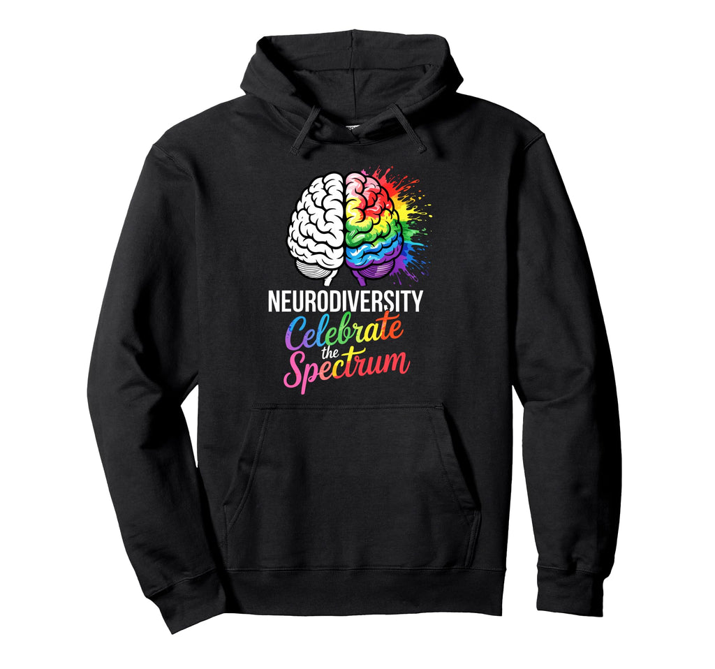 Neurodiversity Autism Mom Dad Spectrum Hoodie - Streetwear Style Unisex - T-Shirt, Sweatshirt, Hoodie