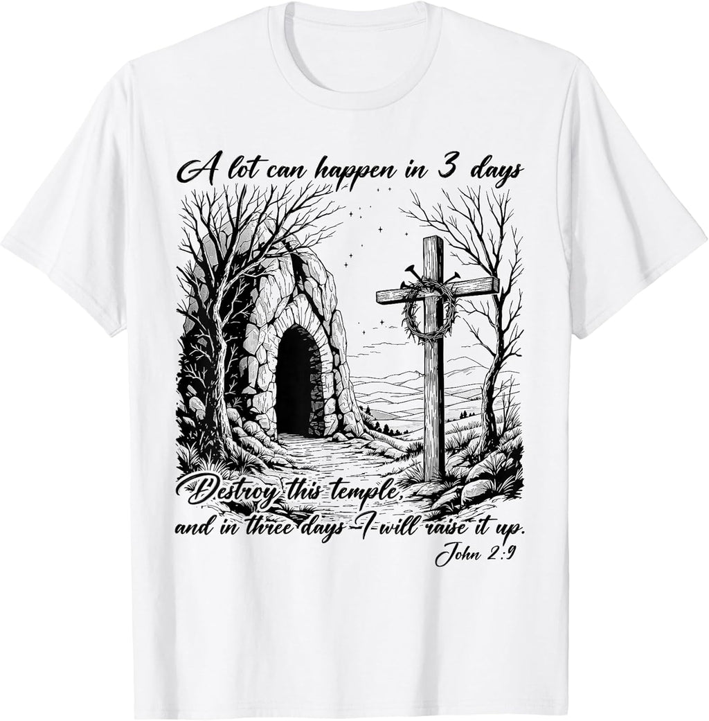 Easter Religious Christian LMN Unisex T-shirt, Sweatshirt, Hoodie, Long Sleeve Tee - T-Shirt, Sweatshirt, Hoodie