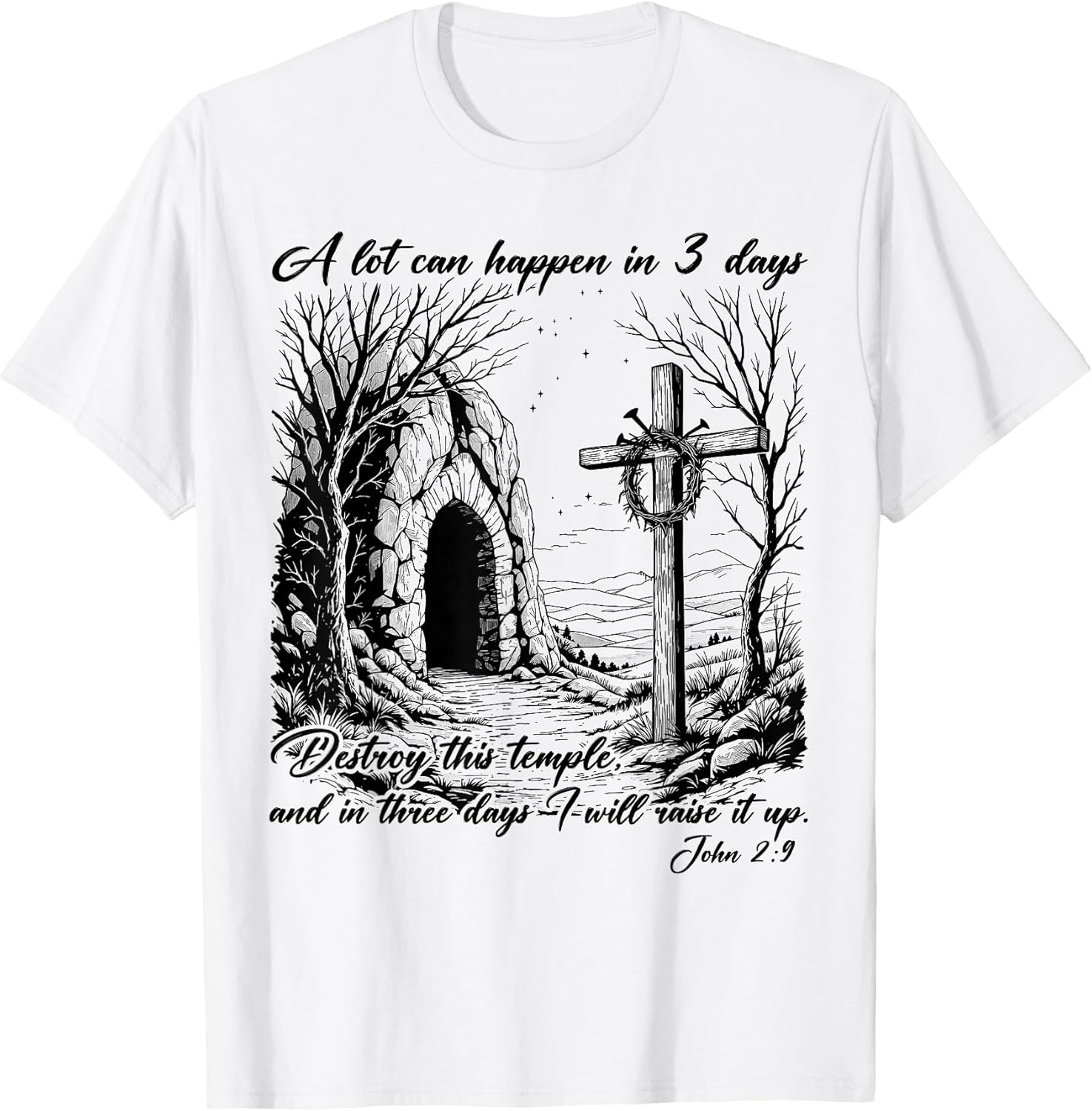 Easter Religious Christian LMN Unisex T-shirt, Sweatshirt, Hoodie, Long Sleeve Tee - T-Shirt, Sweatshirt, Hoodie
