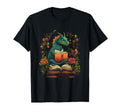 Book Dragon Reading Books Bookworm T-Shirt - Graphic Print Men Women - T-Shirt, Sweatshirt, Hoodie