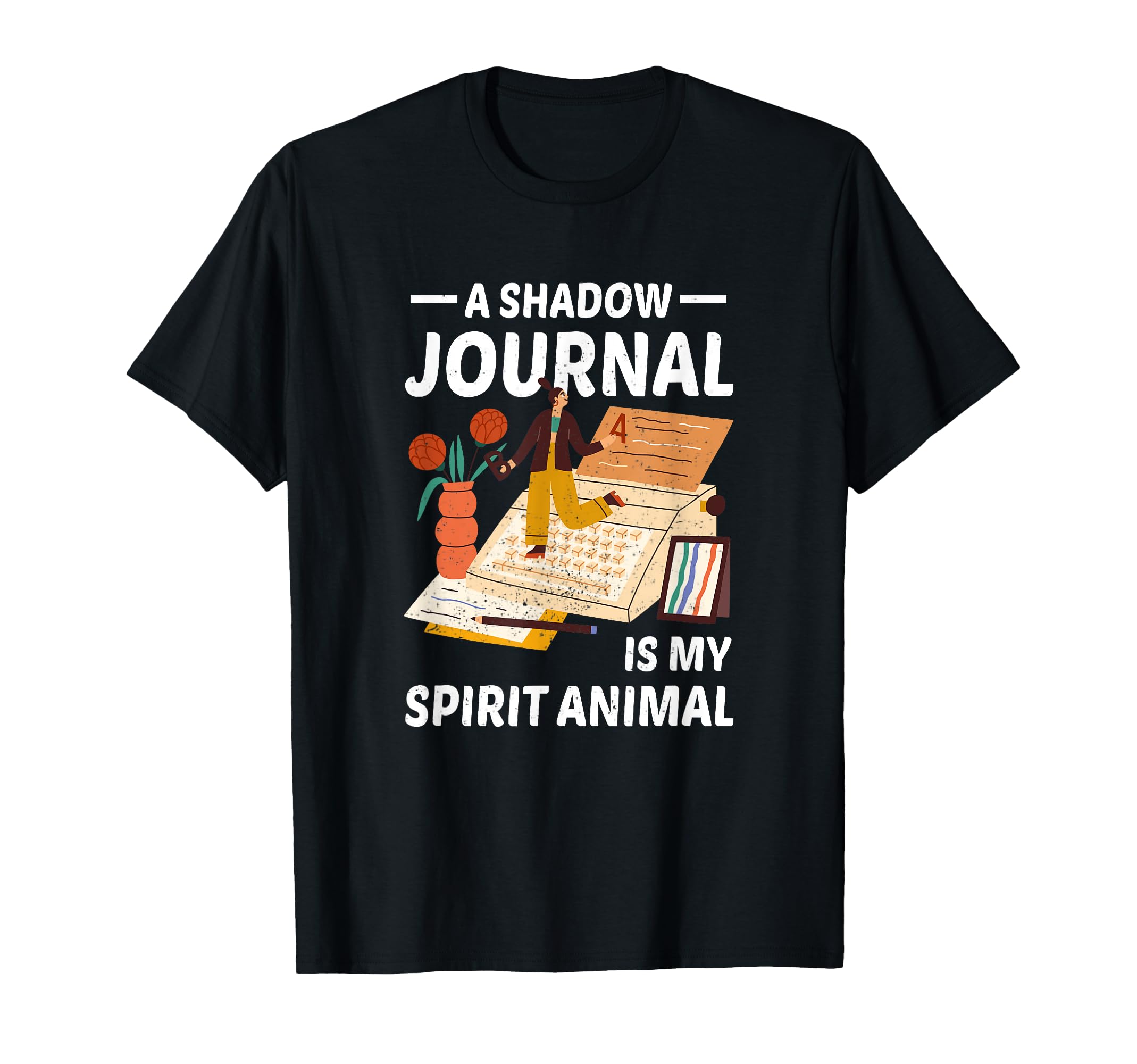 Shadow Work Therapy Journal Healing T-Shirt - Casual Everyday Wear Unisex - T-Shirt, Sweatshirt, Hoodie