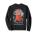 Emotional Heart Mental Health Sweatshirt - Custom Art Print Men Women - T-Shirt, Sweatshirt, Hoodie