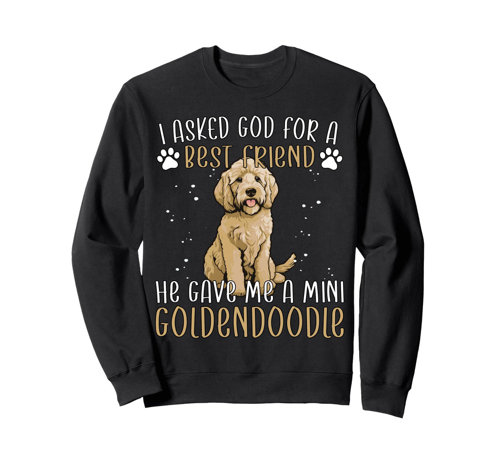 Mini Golden Doodle Must Haves Sweatshirt - Casual Everyday Wear for Adults - T-Shirt, Sweatshirt, Hoodie