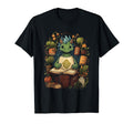 Book Dragon Reading Books Bookworm T-Shirt - Minimalist Print Unisex - T-Shirt, Sweatshirt, Hoodie