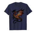 Book Lover Bookworm Reading Books Dragon T-Shirt - Graphic Print Unisex - T-Shirt, Sweatshirt, Hoodie