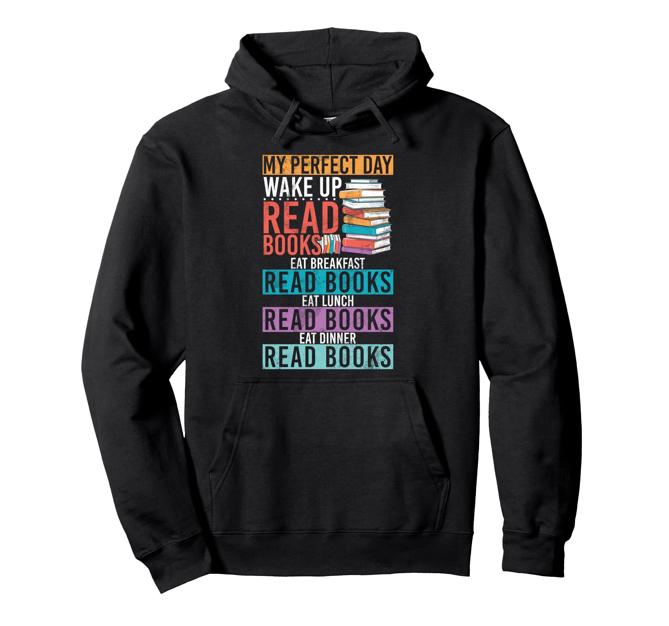 Books Lover Book Reader Bookworm Hoodie - Fun Novelty Design Unisex - T-Shirt, Sweatshirt, Hoodie