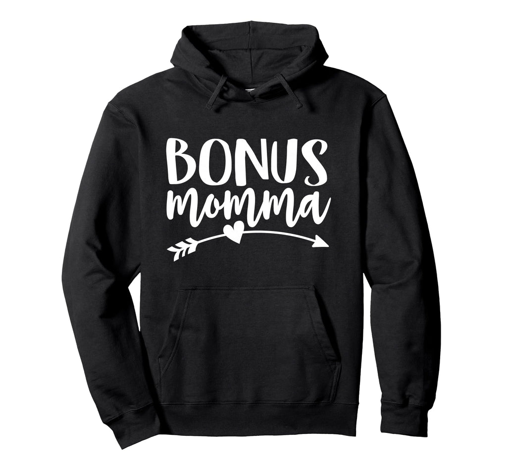Bonus Momma Best Step Mom Ever Stepmom Hoodie - Aesthetic Graphic Unisex - T-Shirt, Sweatshirt, Hoodie
