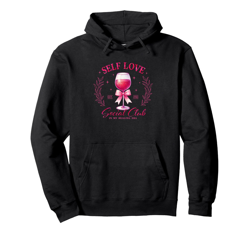 Self Love Social Club My Healing Era Hoodie - Aesthetic Graphic Unisex - T-Shirt, Sweatshirt, Hoodie