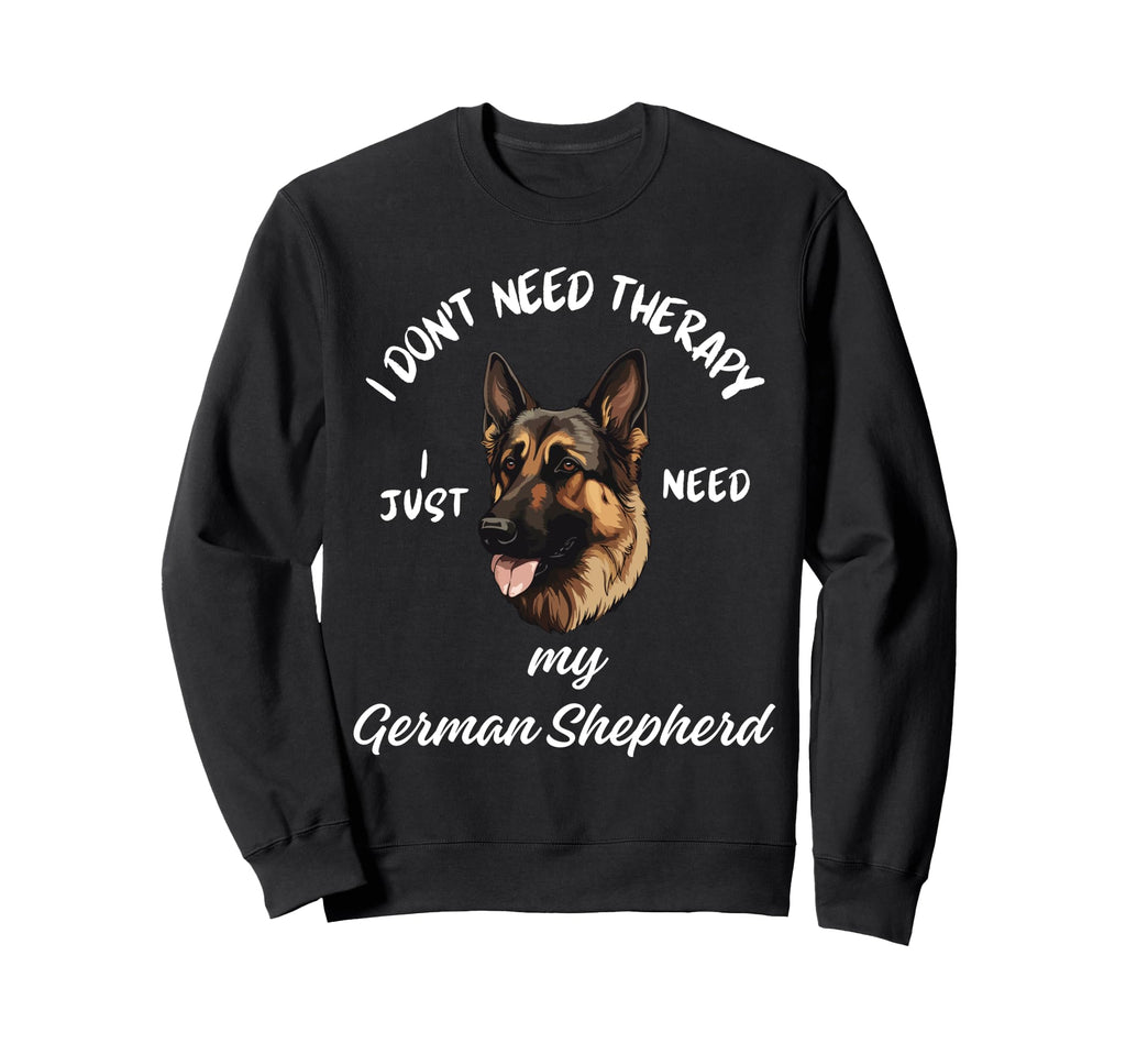 German Shepherd Lover I Just Need My Sweatshirt - Custom Art Print Unisex - T-Shirt, Sweatshirt, Hoodie